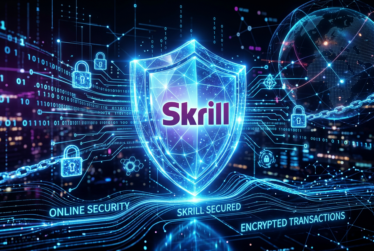 Digitální zabezpečení plateb Skrill v online prostředí
